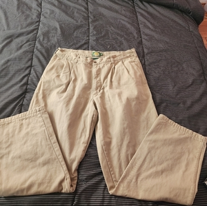 Cabelas Mens Flannel‎ Lined Hiking Camping Outdoor Pants 38x32